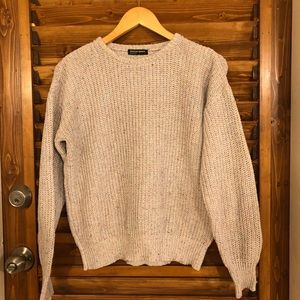 American apparel cable knit sweater